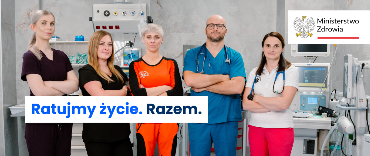 Ratujmy życie. Razem. Akcja wsparcia dla środowiska medycznego.