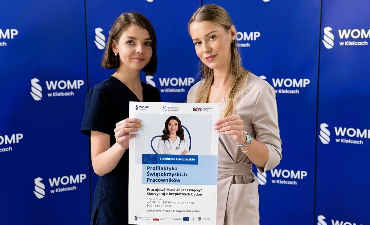 WOMP bierze udział w akcji „Dzień dla zdrowia”.
