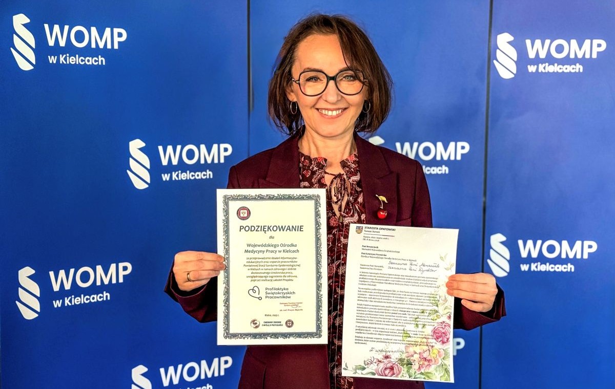 Podziękowania dla WOMP